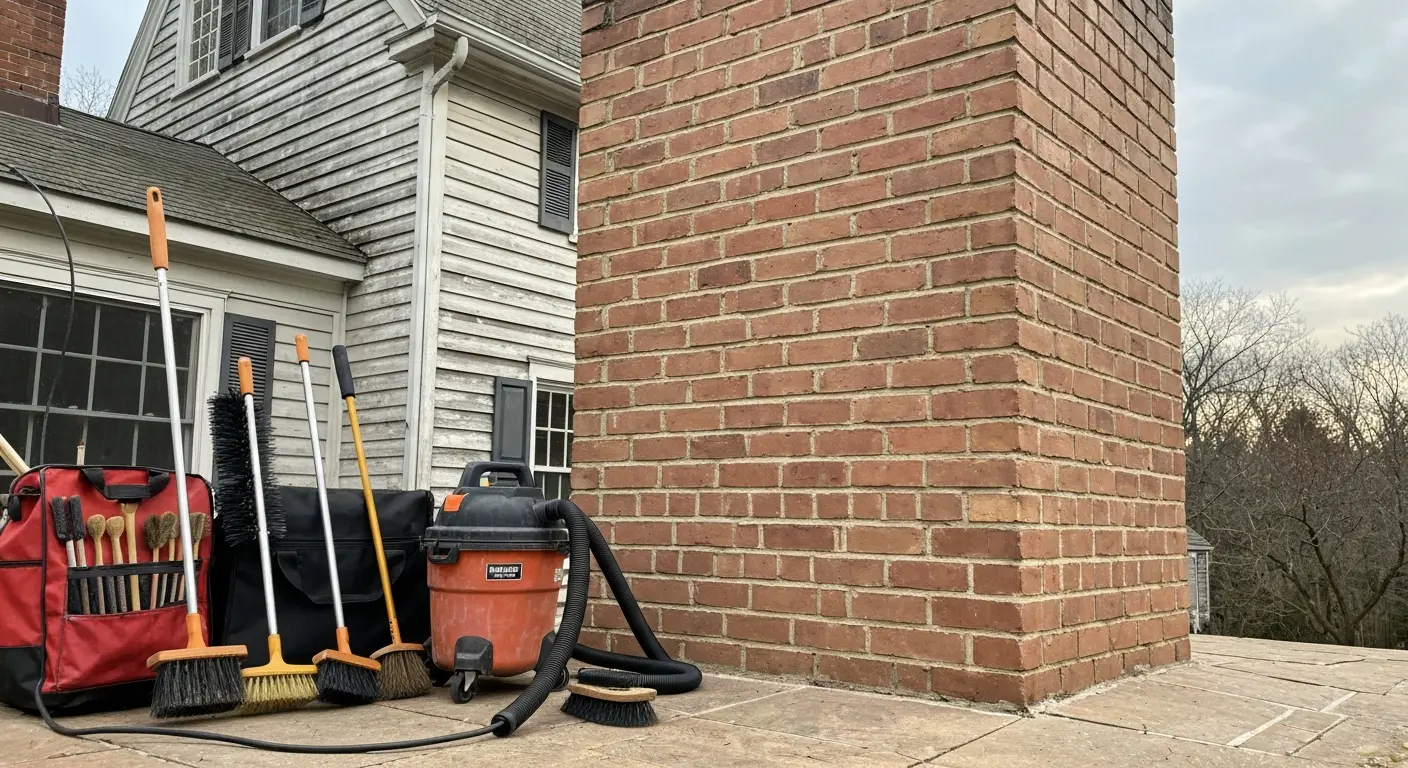 Chimney cleaning service