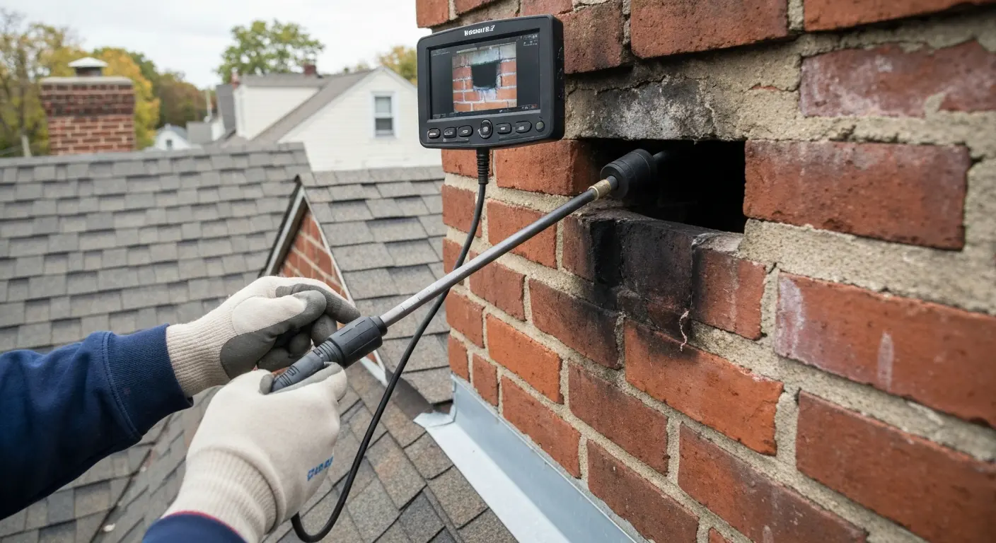 Level 2 chimney inspection