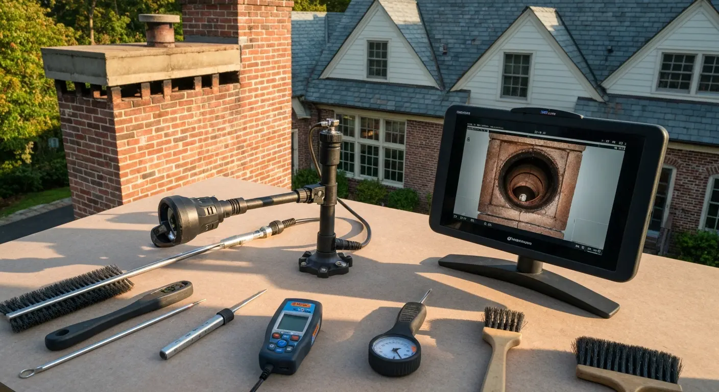 Chimney inspection service