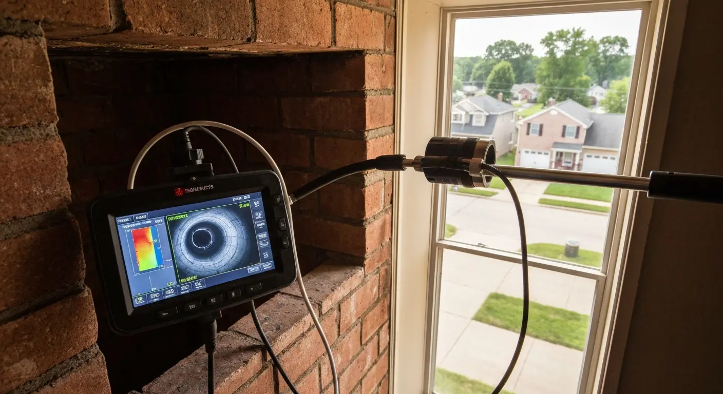 Level 2 chimney inspection