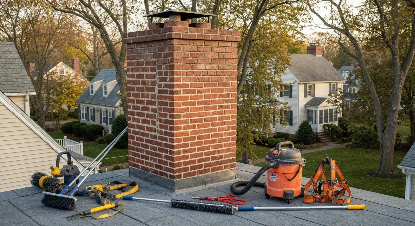 Chimney cleaning service