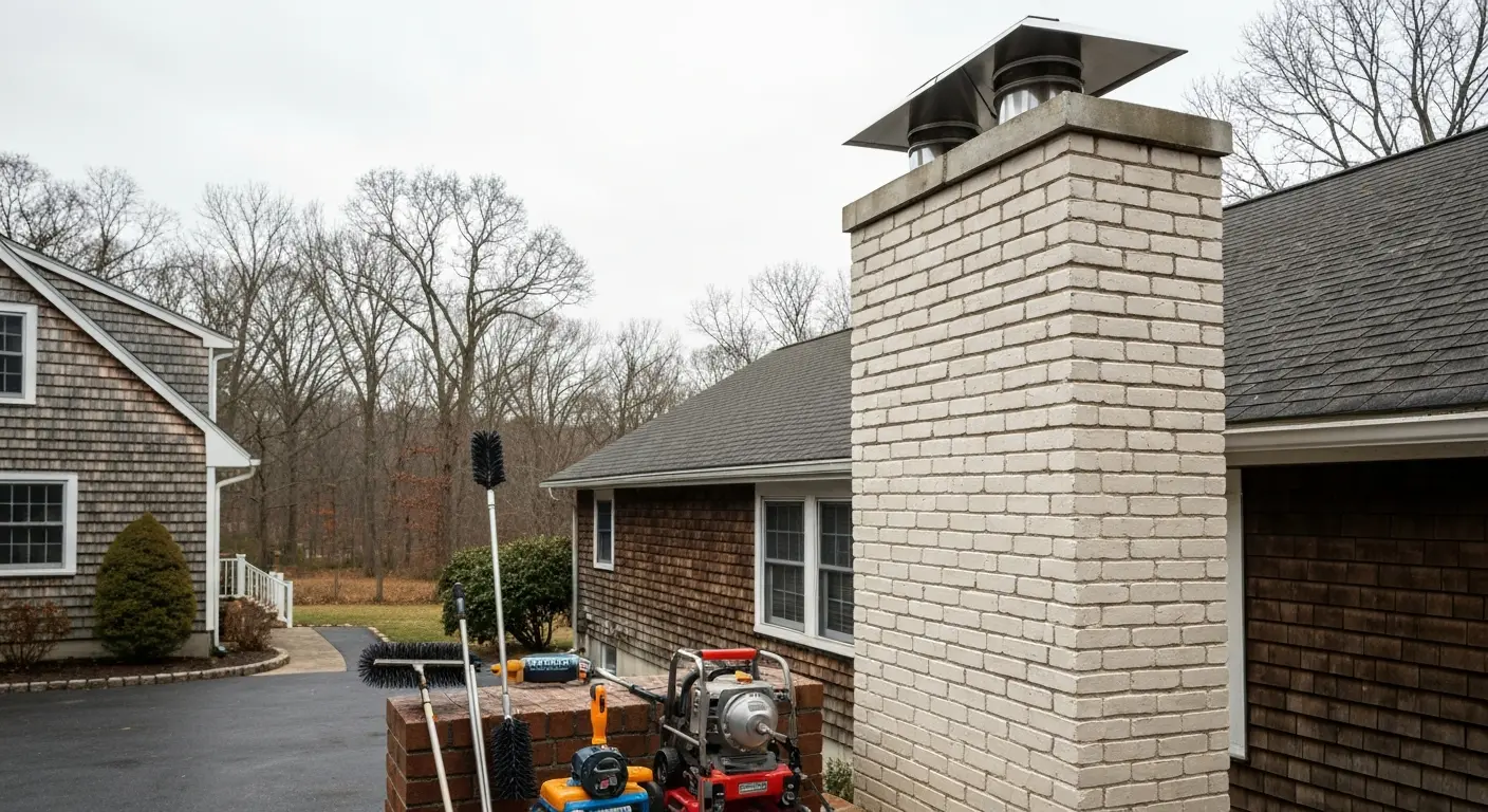 Chimney cleaning service in Somerset