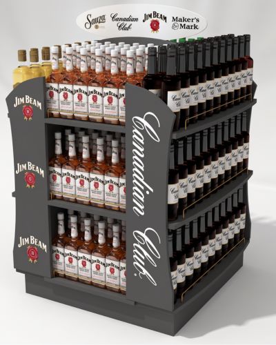 Red coffee brewers staged on a CWI packing table