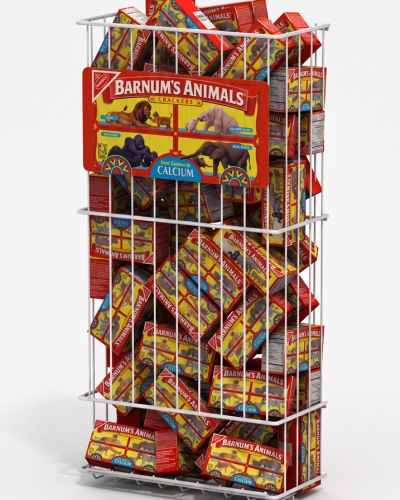 Walmart bread end-cap display
