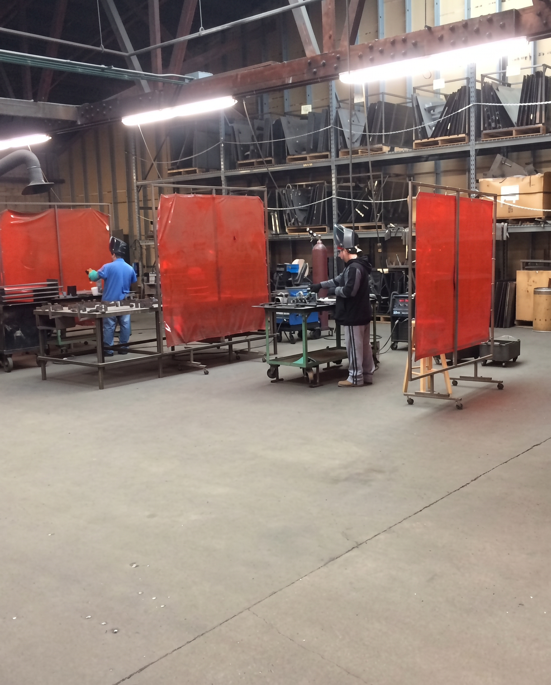 CWI Displays — production detail