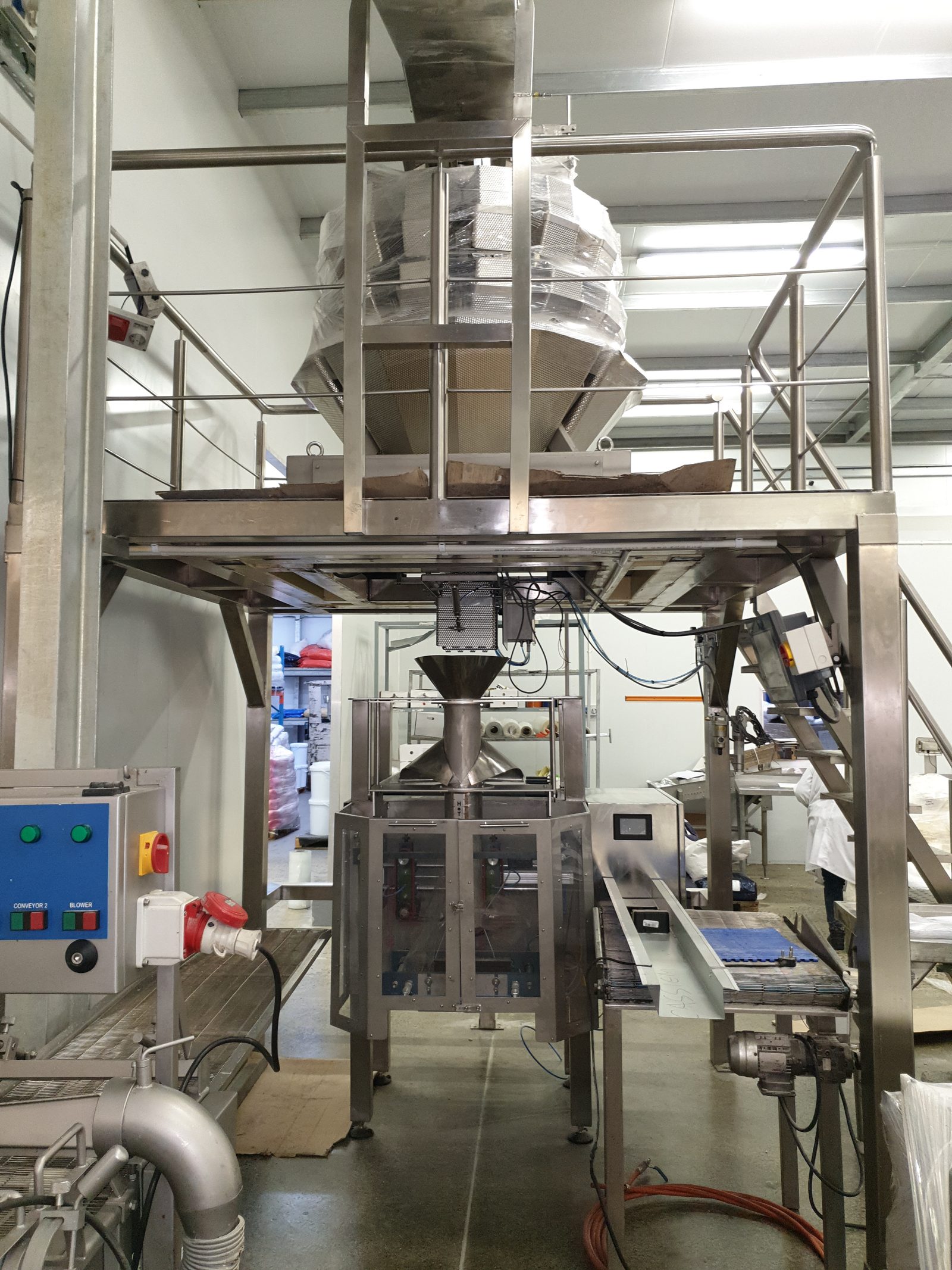 RTLL workshop floor and packaging line