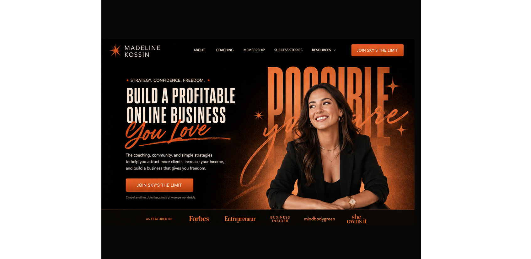 Online Business, Websites