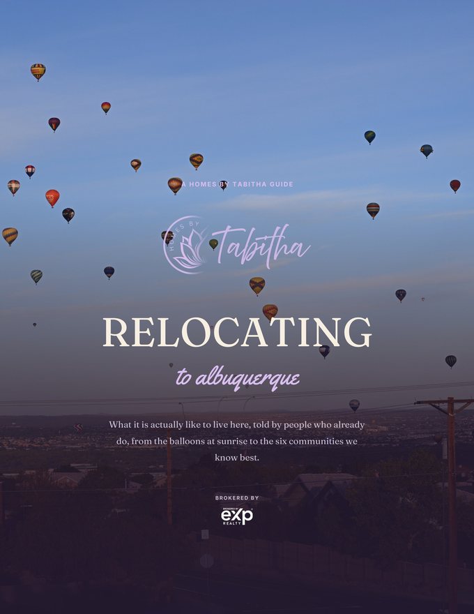 Cover of the Relocating to Albuquerque Guide