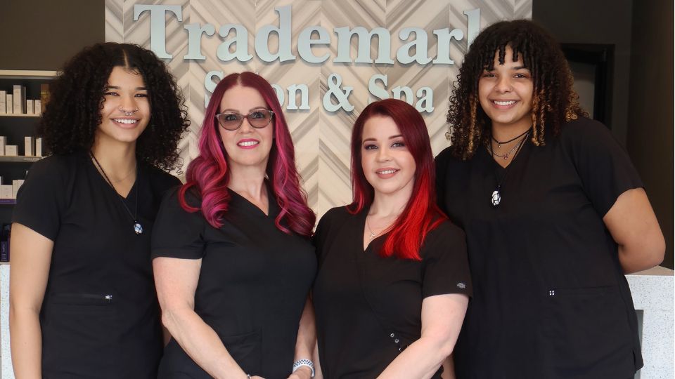 The Ambiance Spa team together in the spa in Northwest Houston