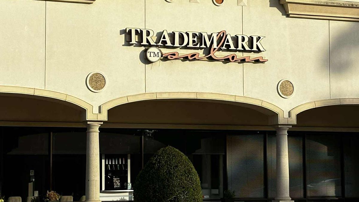 Trademark Salon storefront at 10300 Louetta Rd, where Ambiance Spa is located