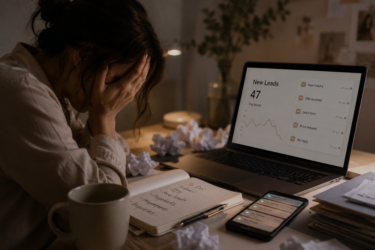 You Might Actually Be Getting Leads... and Losing Them 