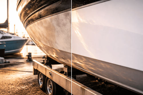 Jurien Bay Hull Polishing