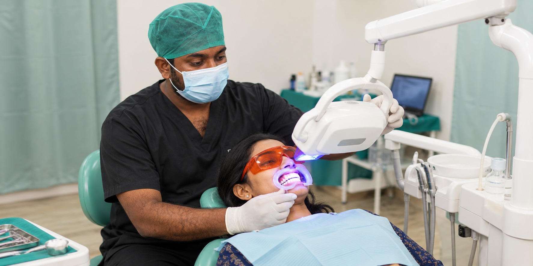 Laser Teeth Whitening in Kakinada: Is It Safe? Cost, Results & Home Remedy Dangers