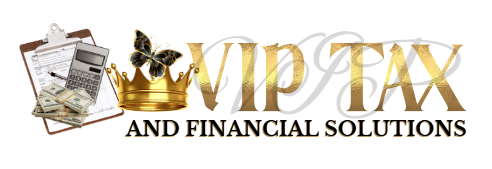 VIP Tax & Financial Solutions Logo