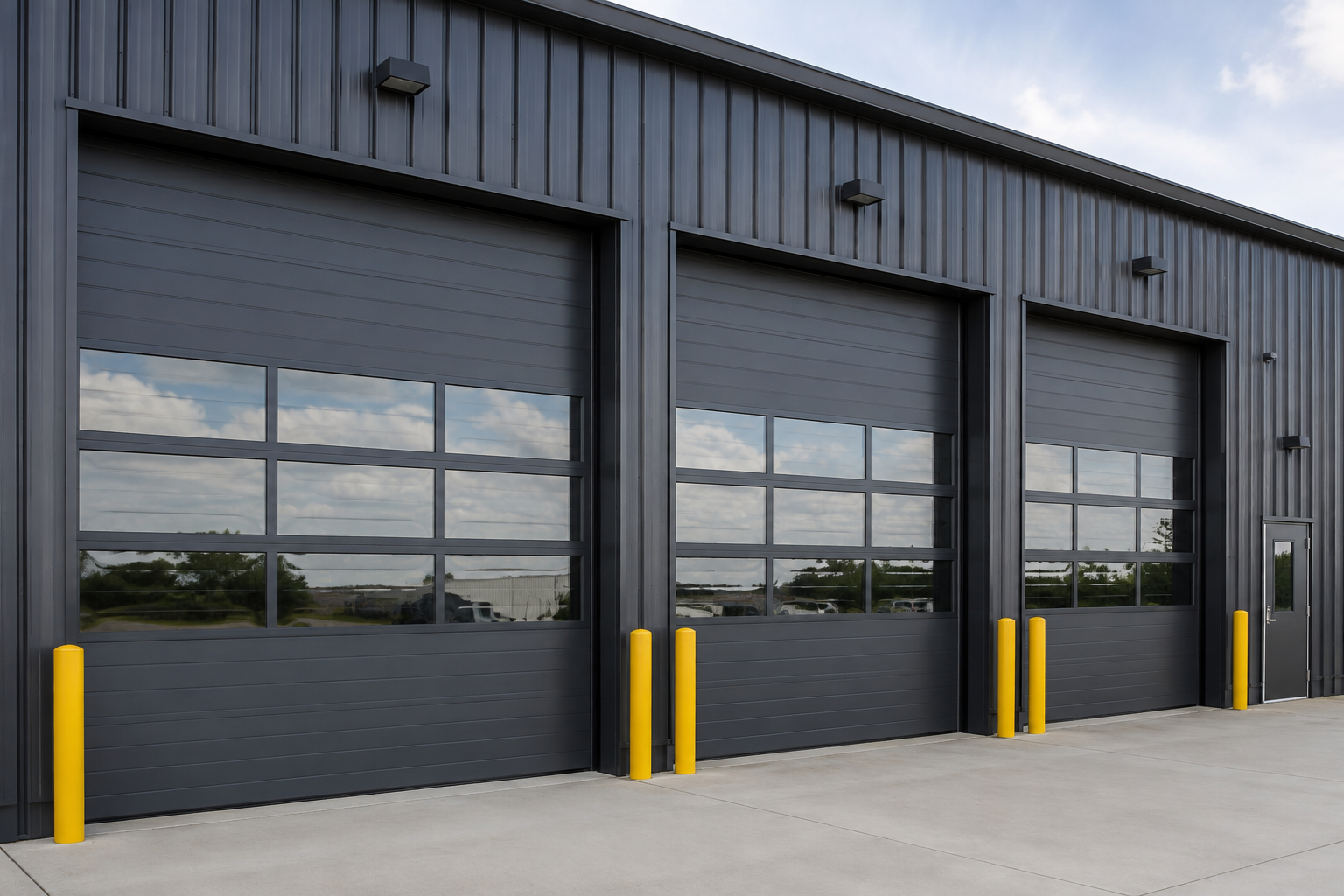Industrial Sectional Garage Doors