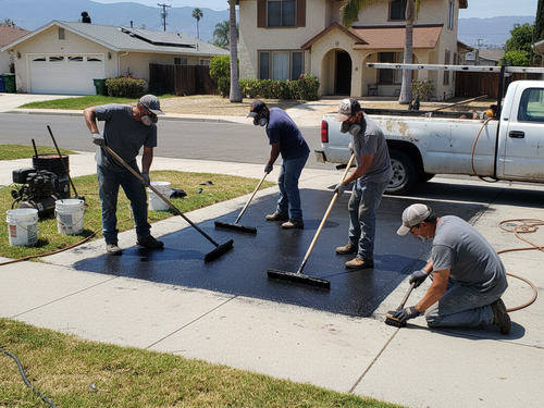 Driveway Sealcoating in Inland Empire, CA