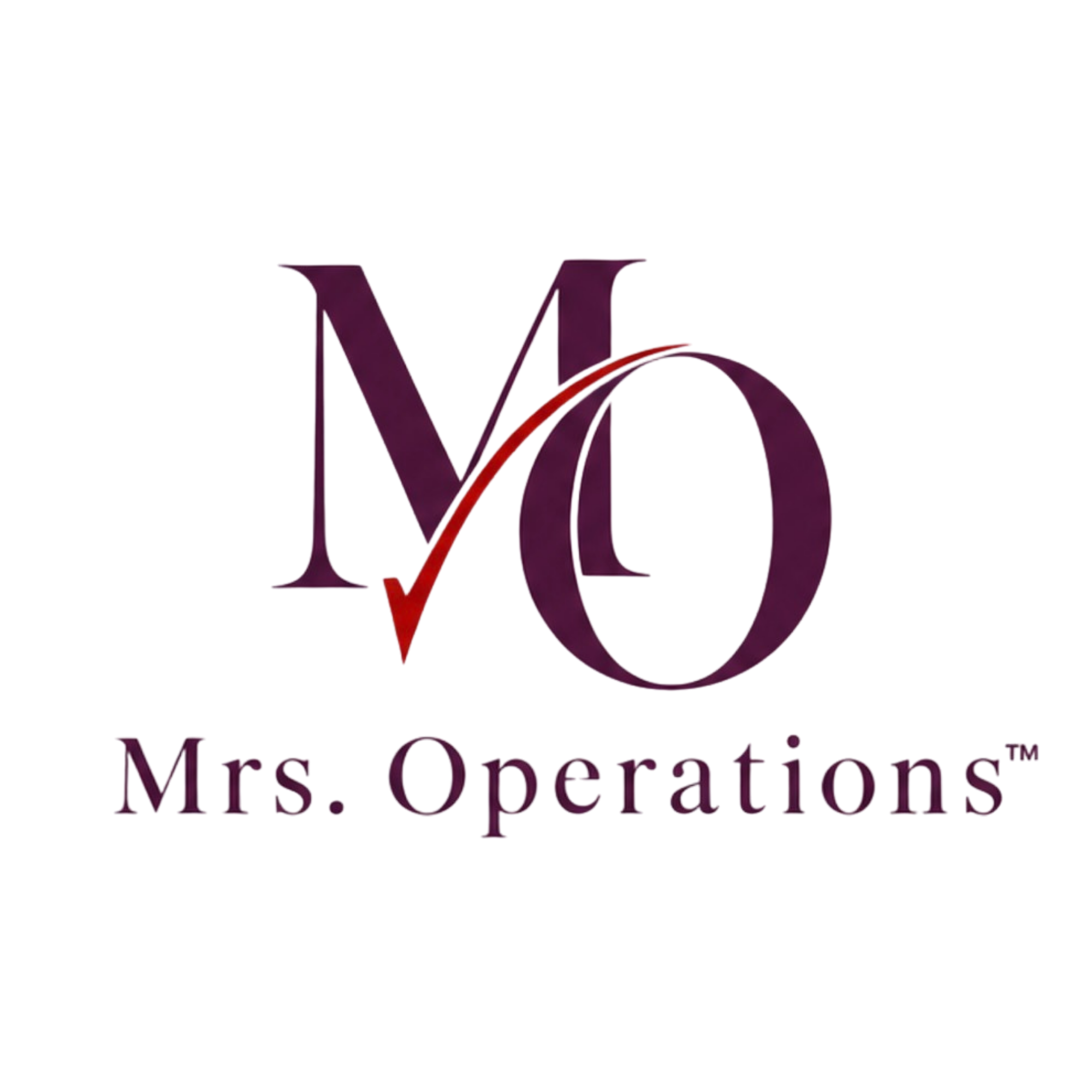 Mrs. Operations MO monogram