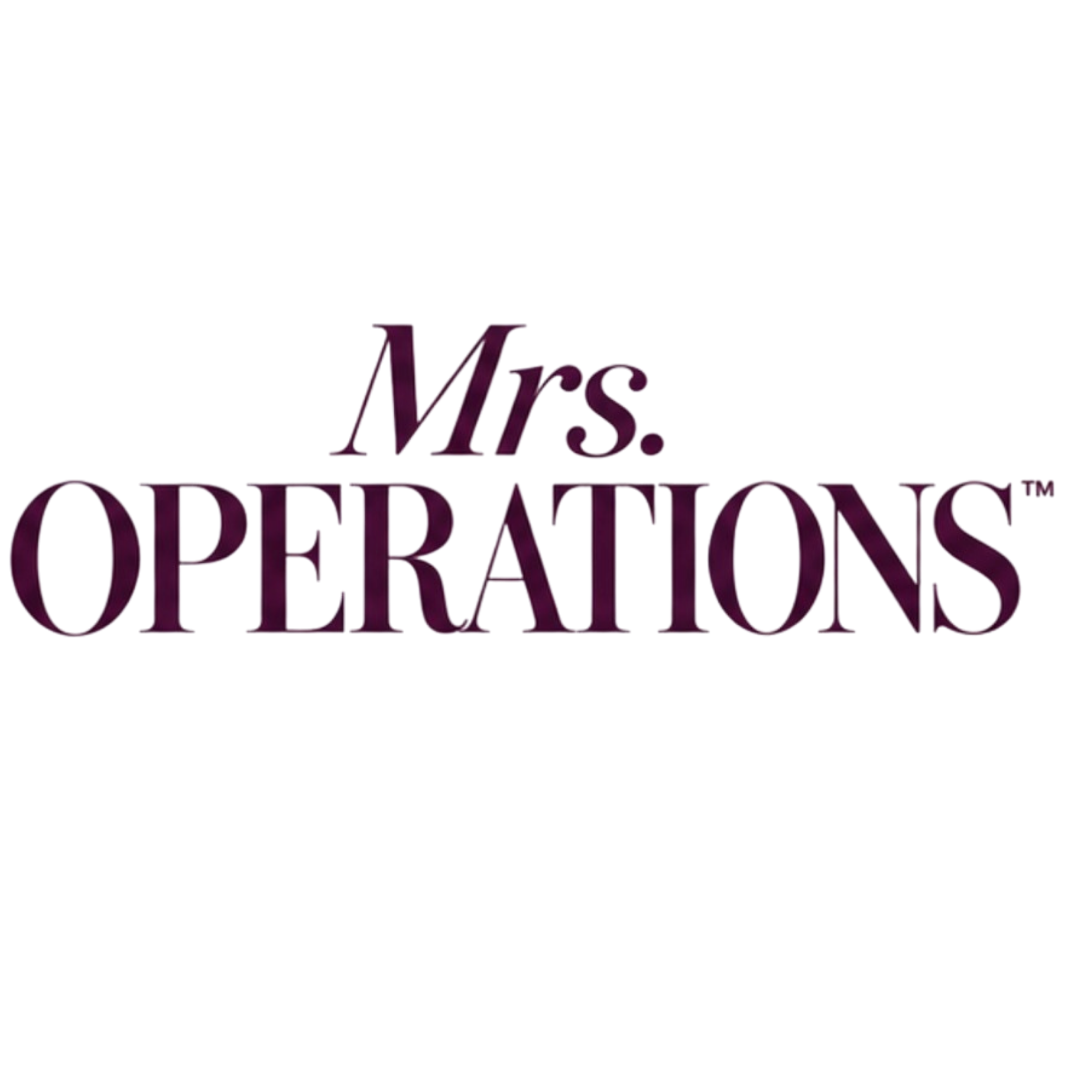 Mrs. Operations
