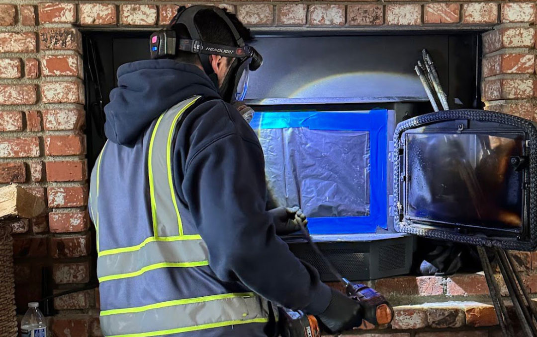 ​Masonry Sweep & Smoke Shelf Service