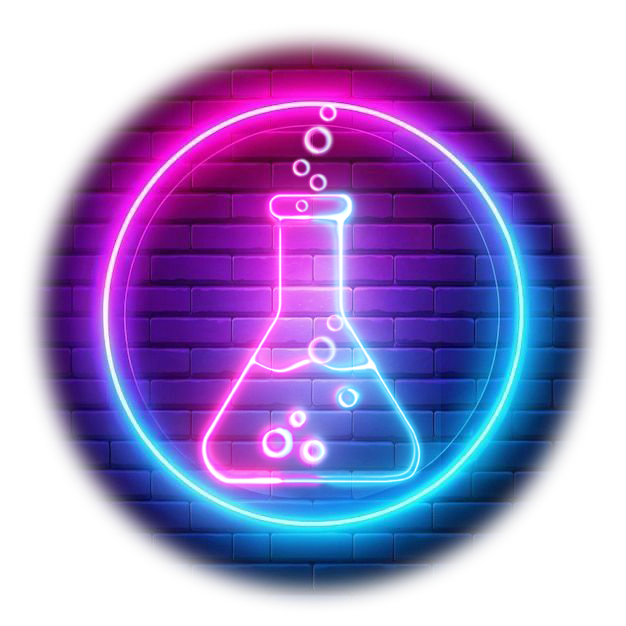 Ai-V!BE-CODE Lab beaker mark
