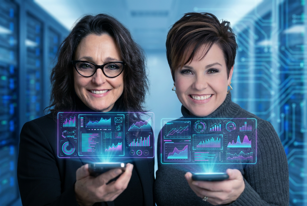 Christine and Jasper — your workshop guides