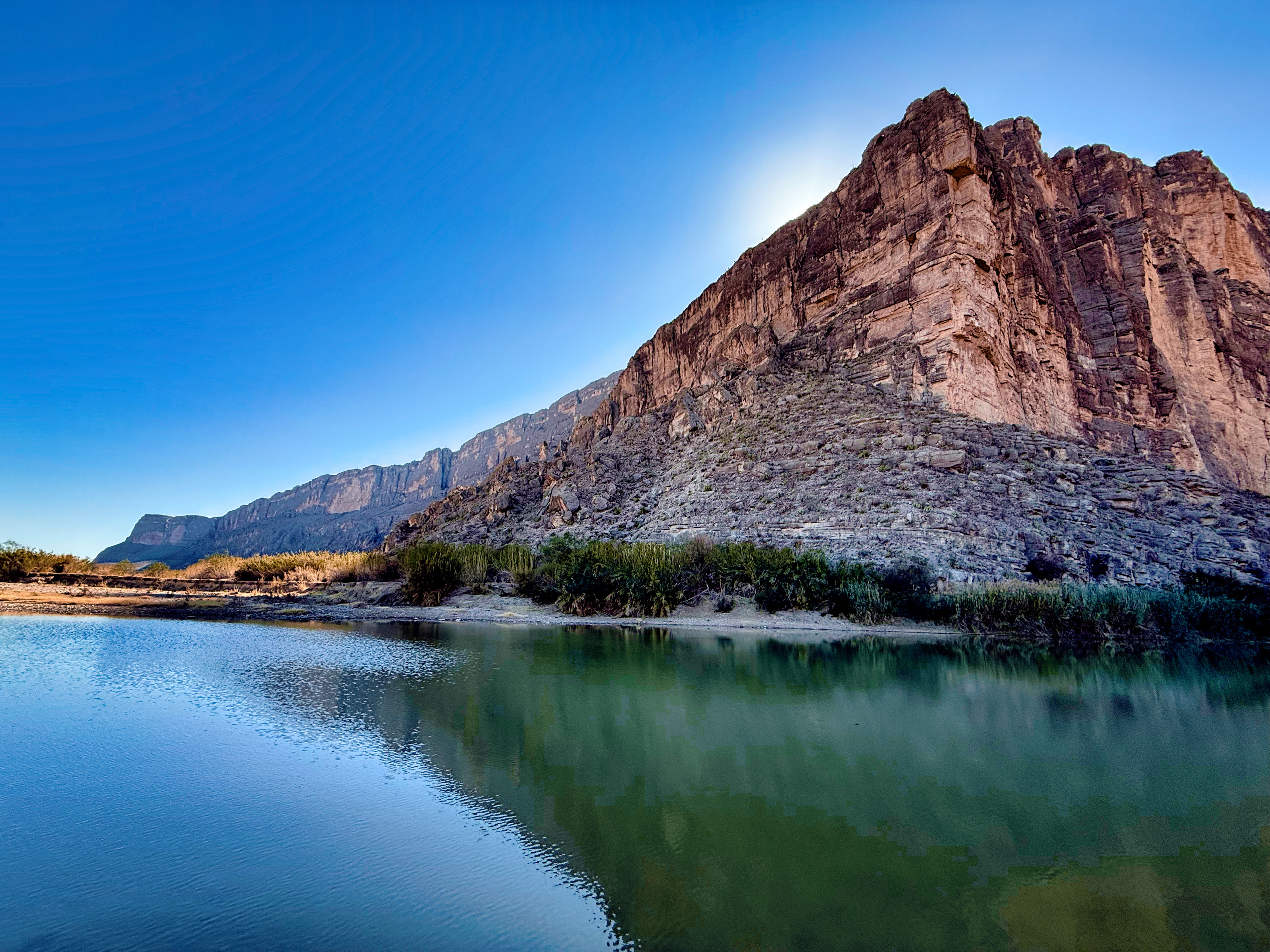 Big Bend river canyon