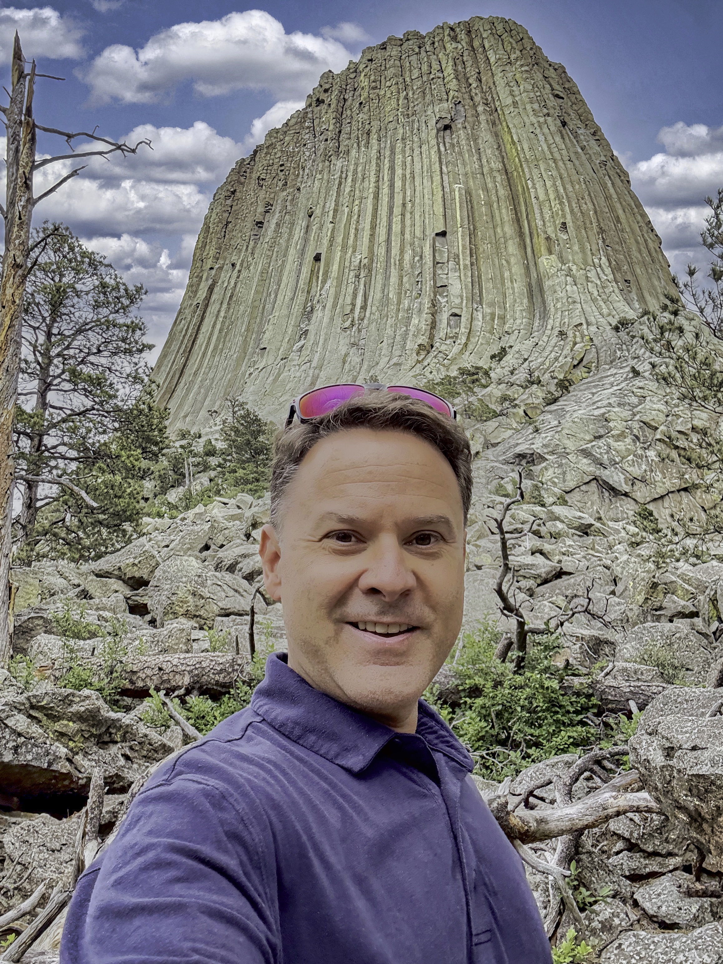 Devil's Tower column
