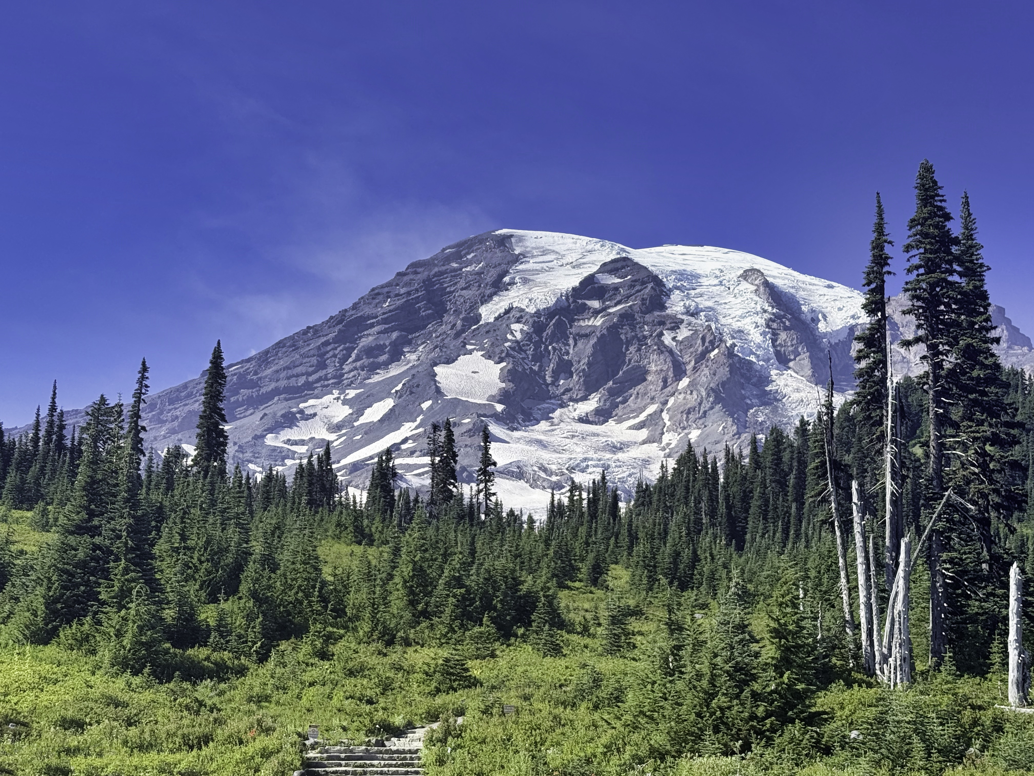 Mount Rainier peak
