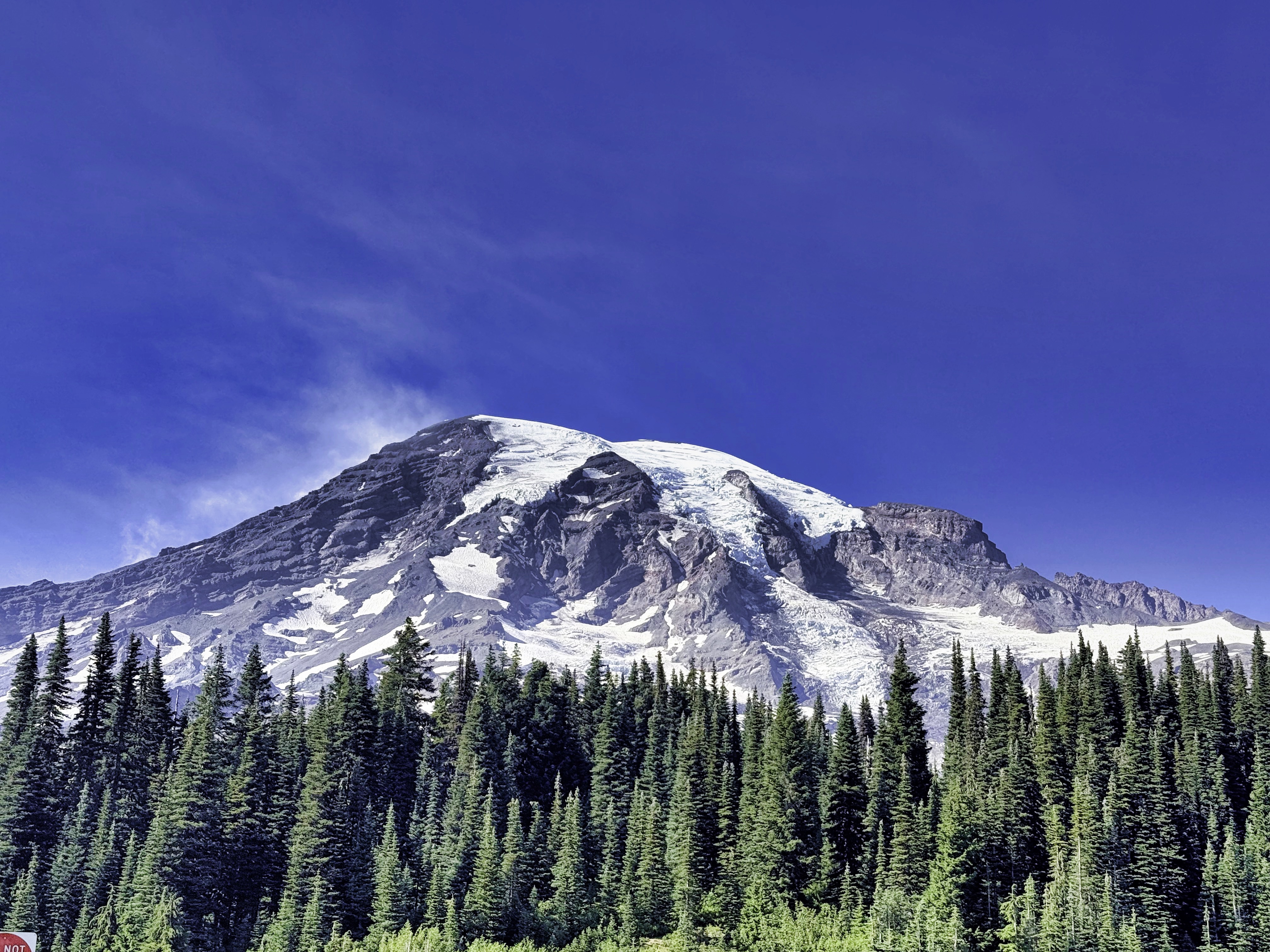 Mount Rainier bedrock