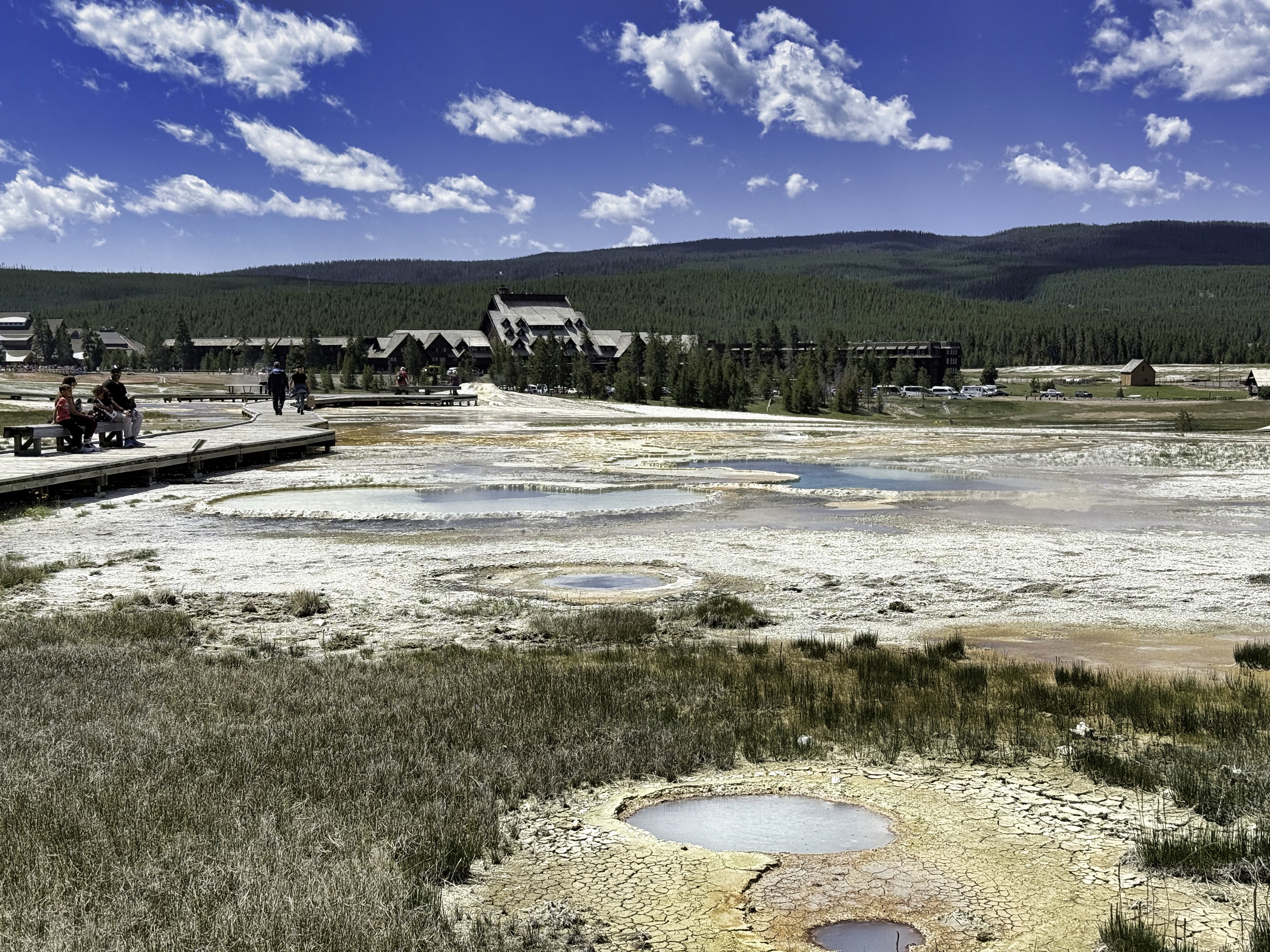 Yellowstone geyser basin