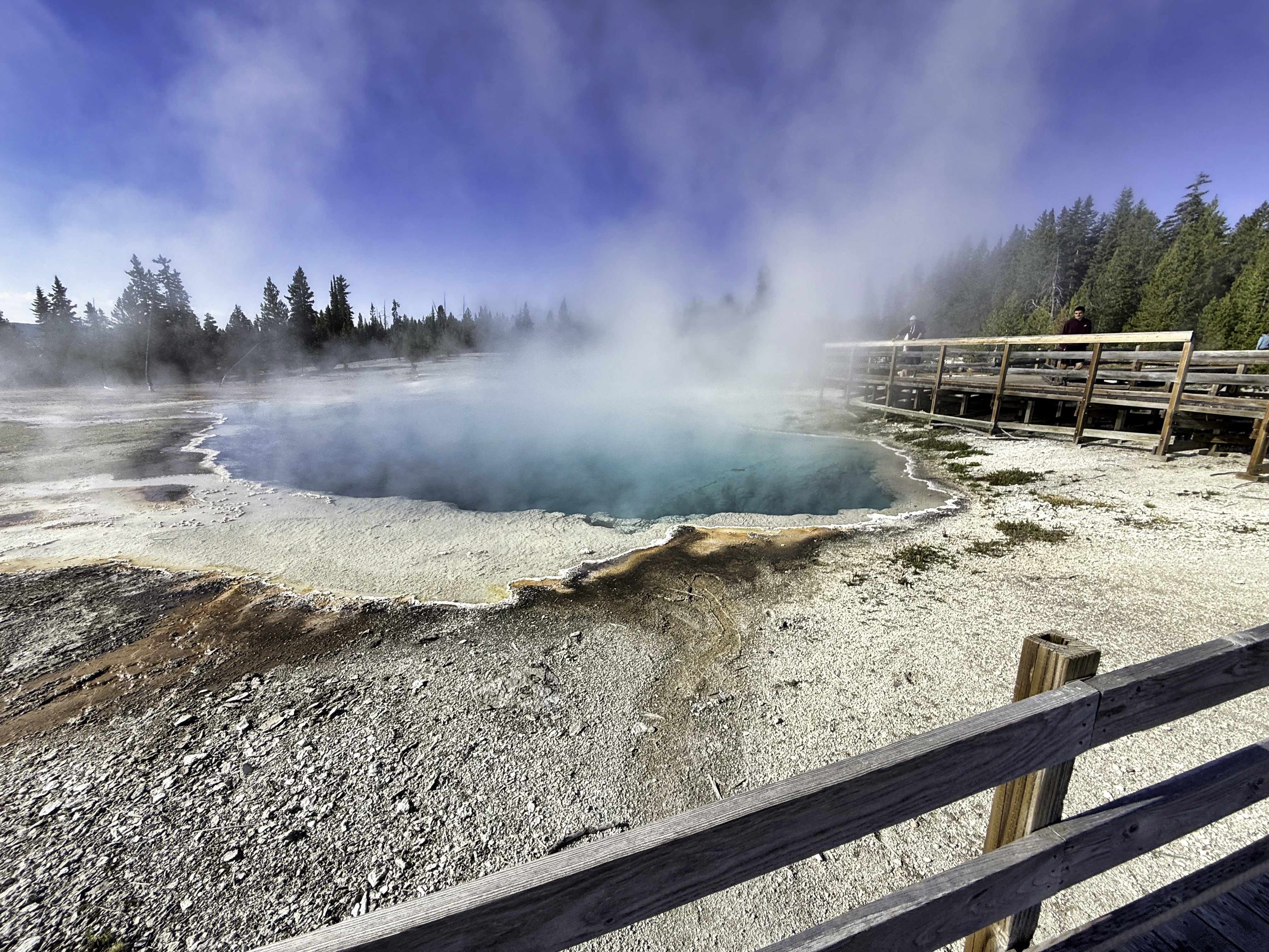 Yellowstone steam vents