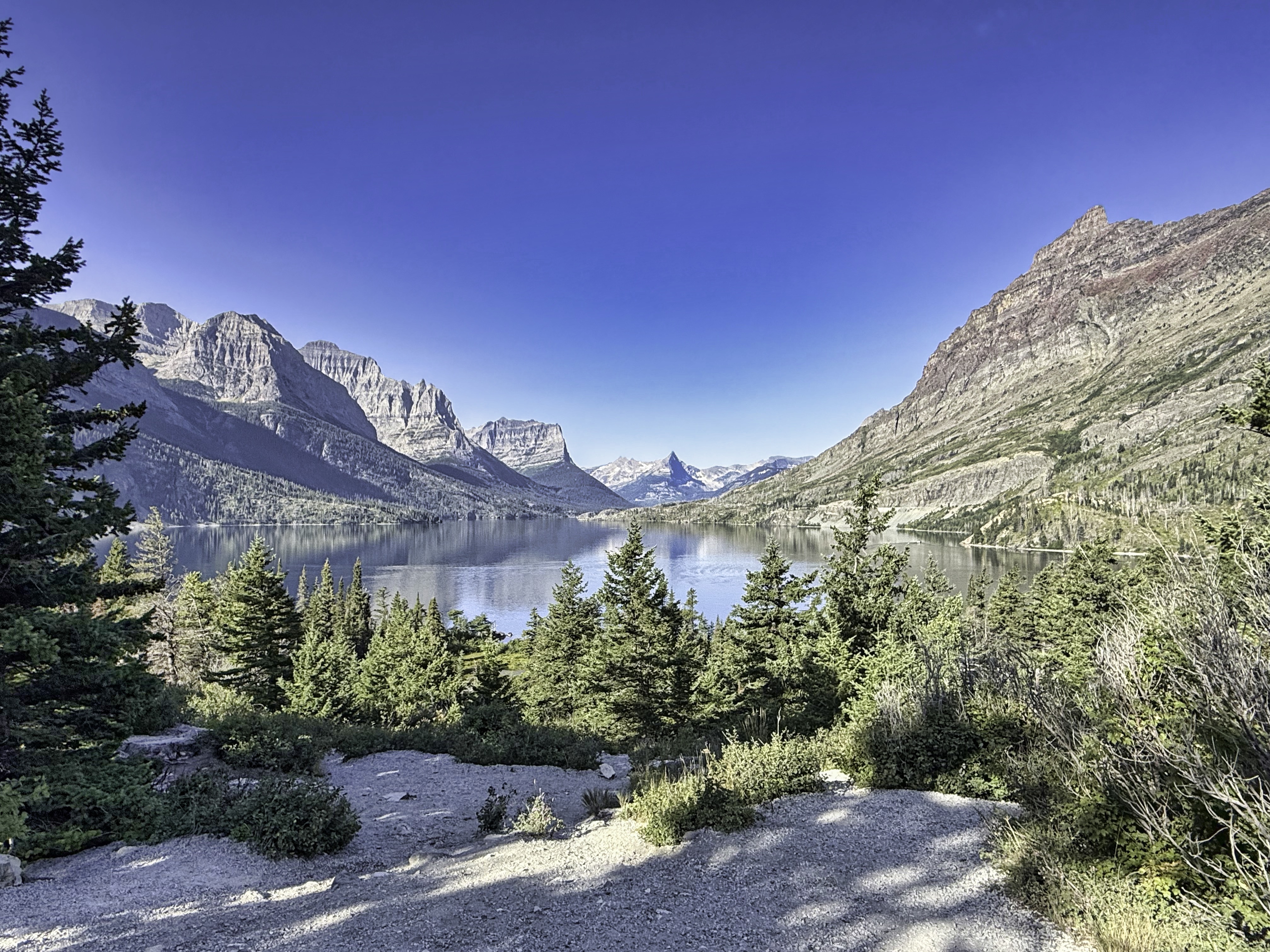 Glacier wide landscape