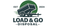 Load and go junk removal tupelo ms logo