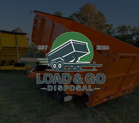 load and go junk removal at a Tupelo Ms residential property