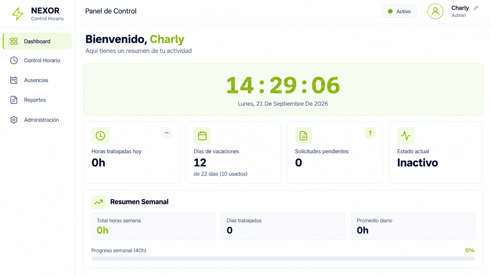 Control horario 1