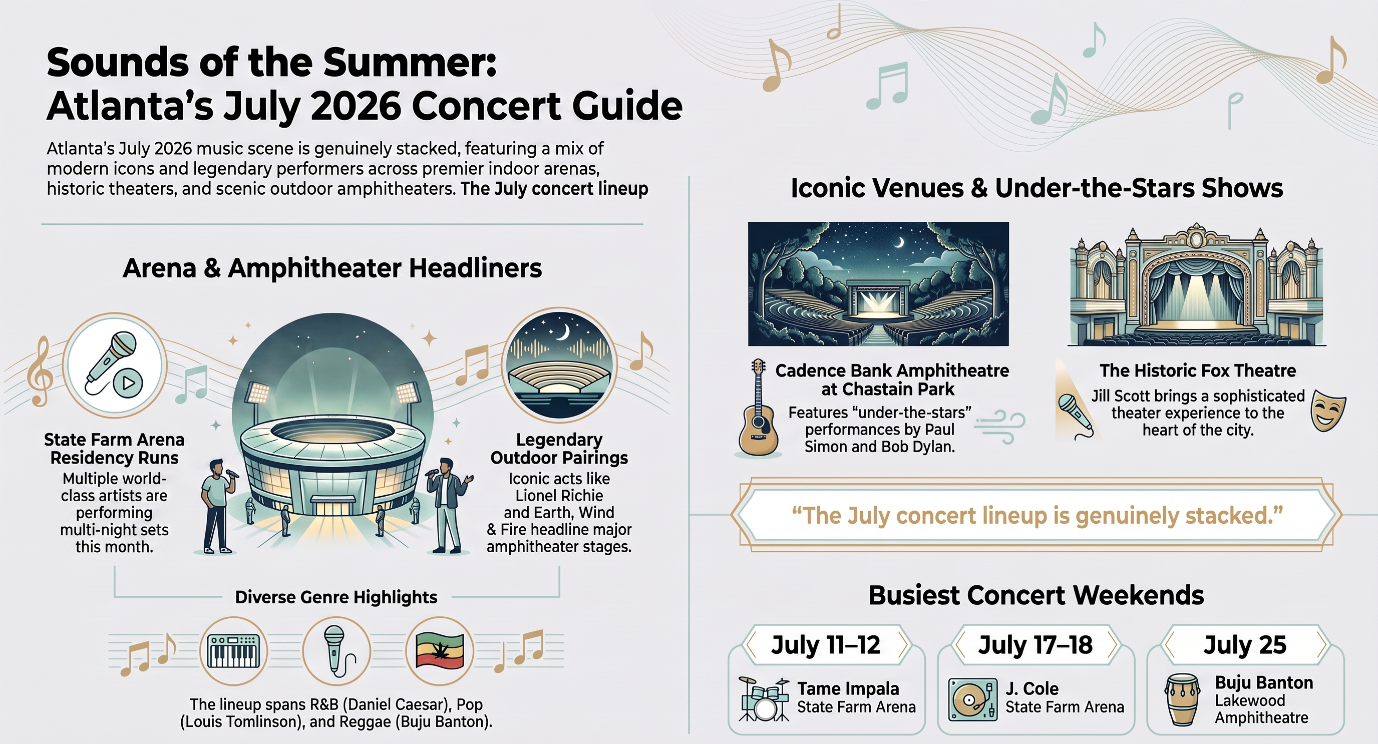 Concerts in Atlanta July 2026