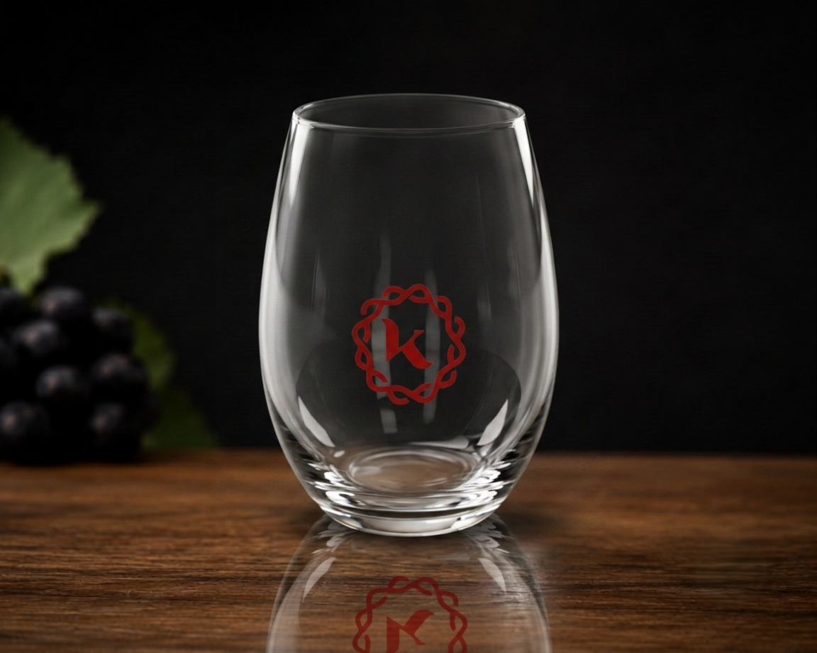 Khula Stemless Wine Glass