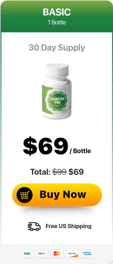 buy claritox pro 1 bottle