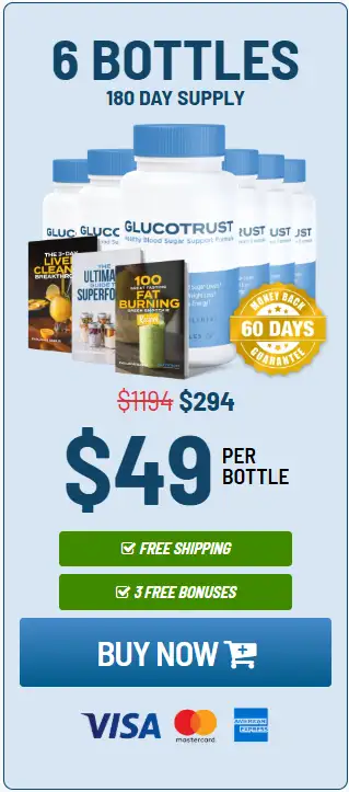 buy glucotrust 6 bottles