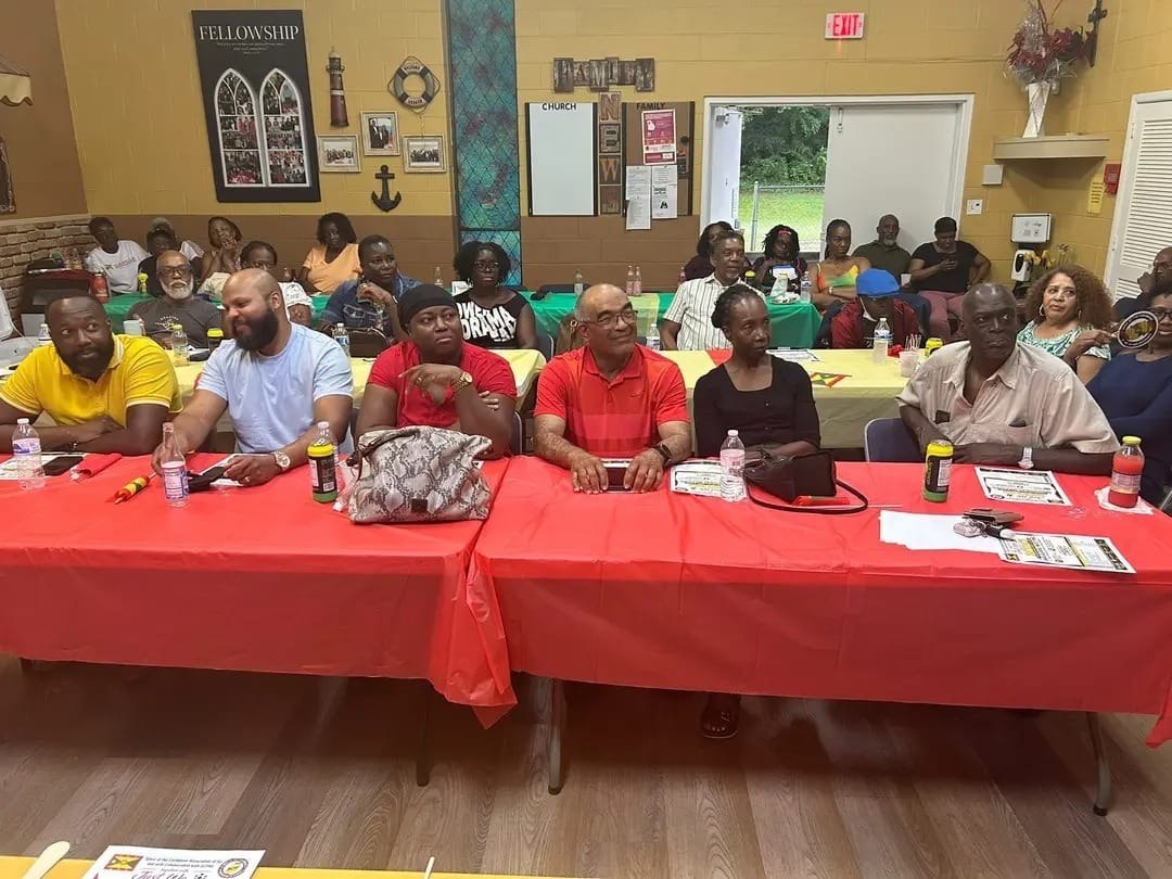Grenadians of the diaspora at the NDC Georgia Chapter's founding