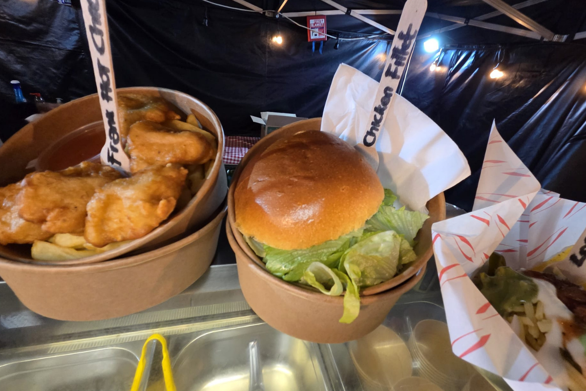 tasty chicken bites served by GSK