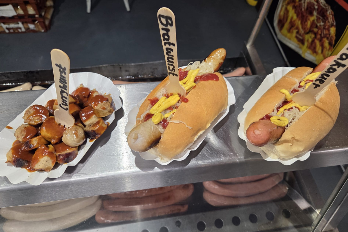 frankfurters srved by GSK