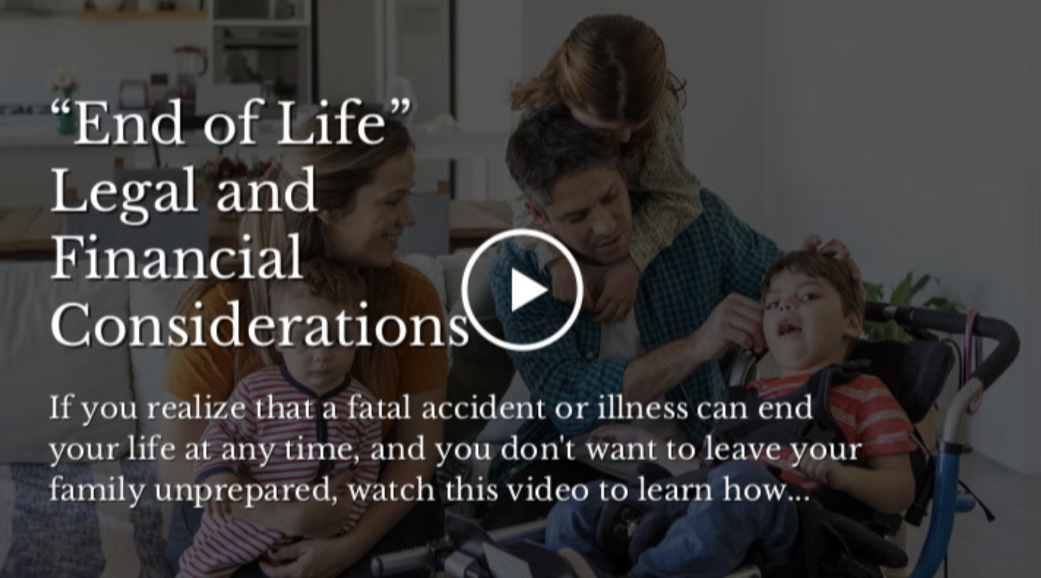 End of Life Legal and Financial Considerations