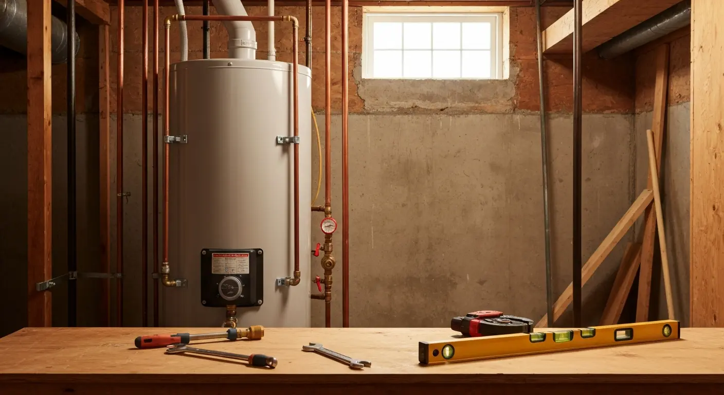 Water heater installation