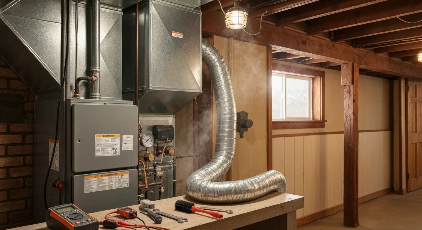Furnace maintenance and repair