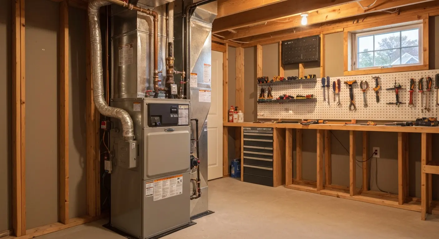 New furnace installation