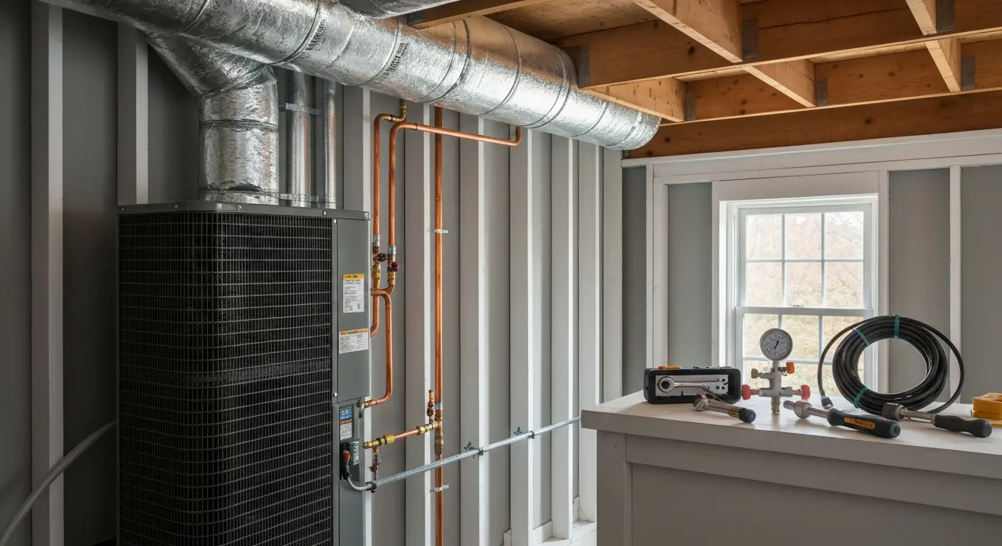 HVAC system replacement project