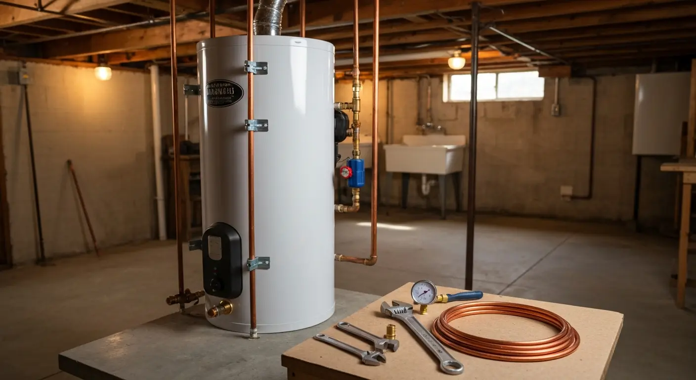 Water heater installation