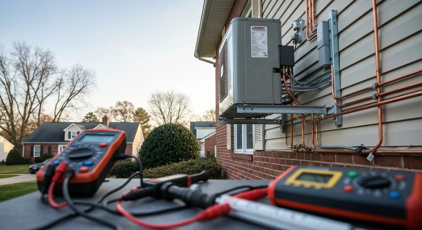 Heat pump system repair
