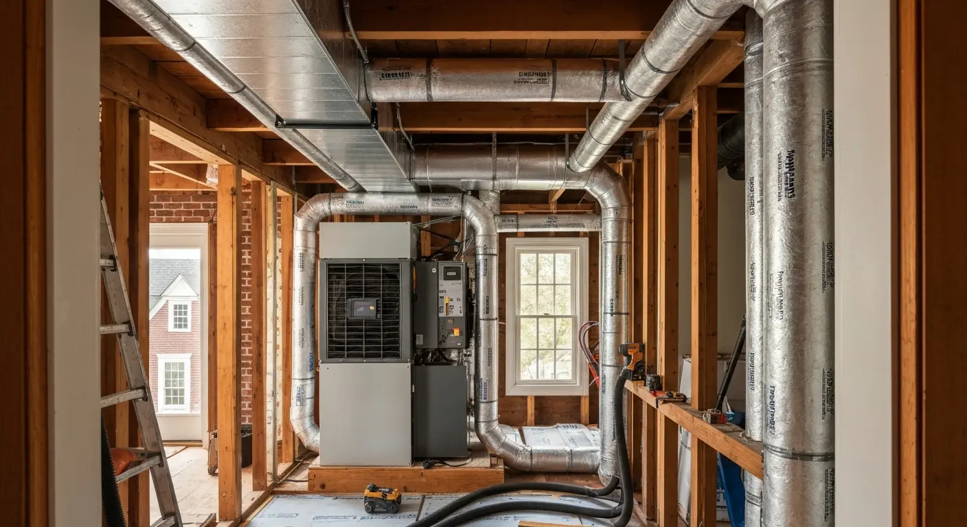 HVAC system installation